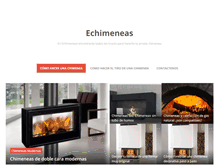 Tablet Screenshot of echimeneas.com